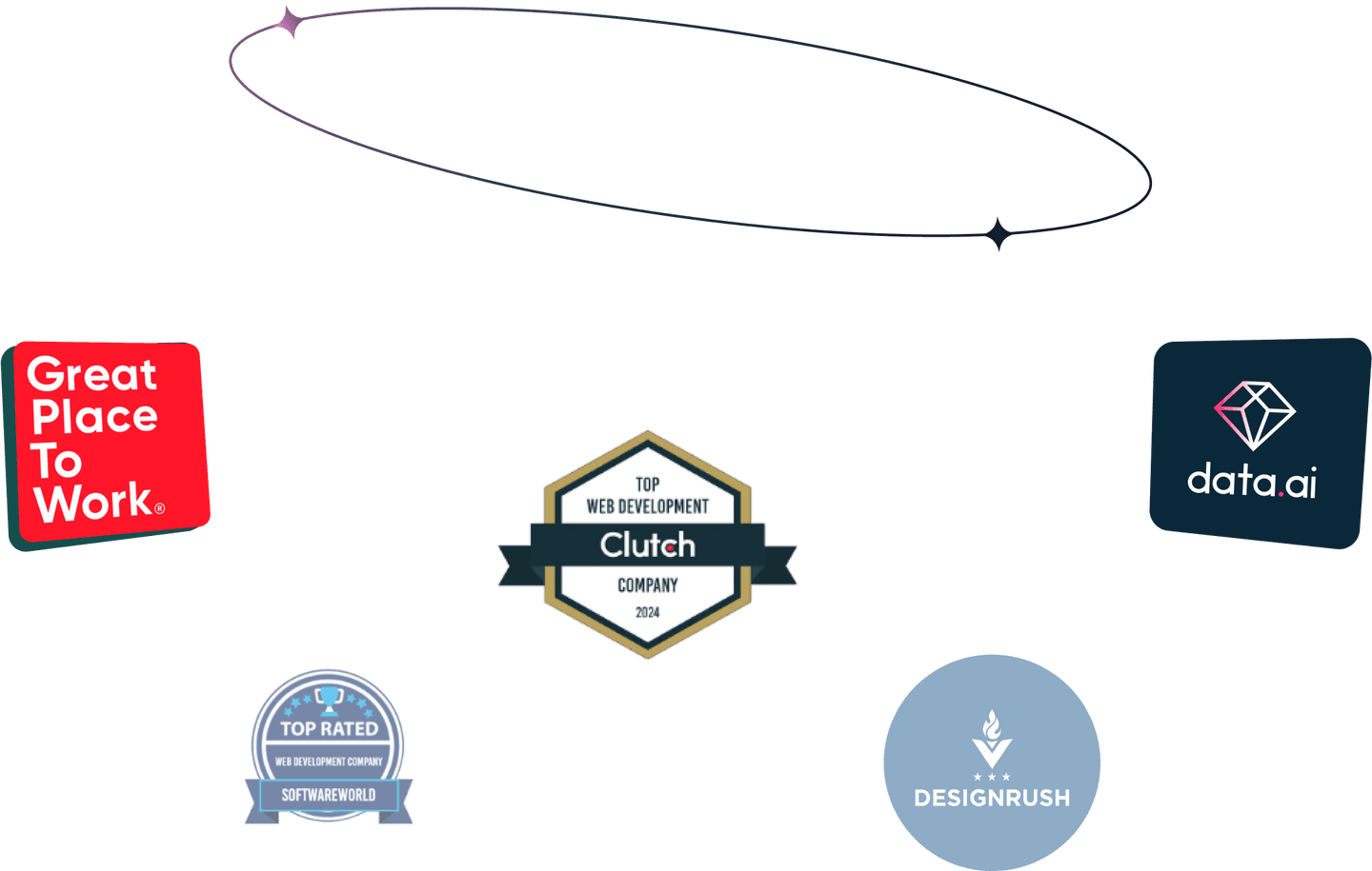 Awards and recognitions background with trophies and certificates